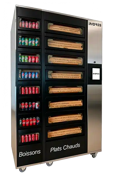 Armoire chauffante P-KUP vue 3/4 droite - casier professionnel pour pizzeria